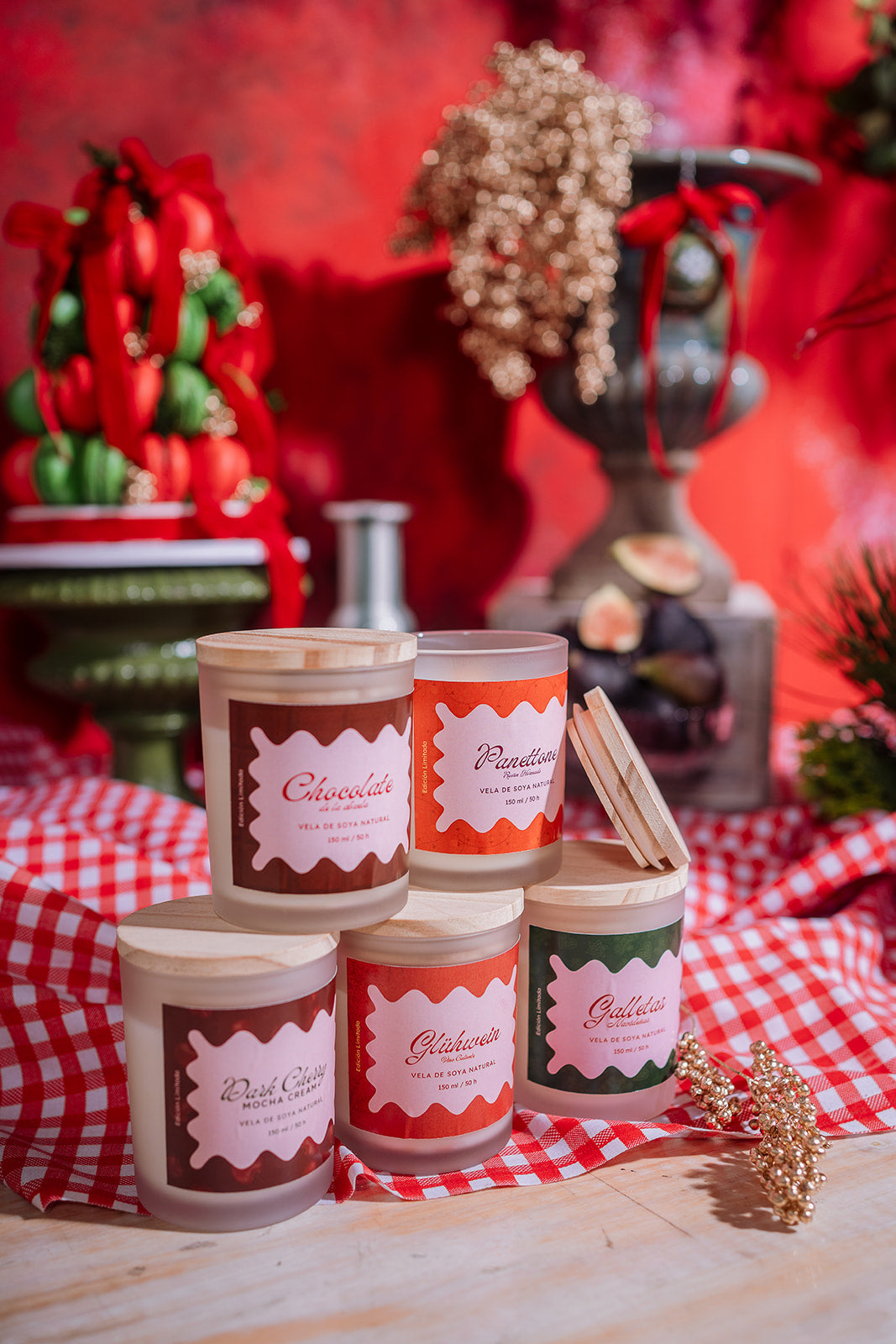 VELAS AROMÁTICAS: EDICIÓN NAVIDEÑA